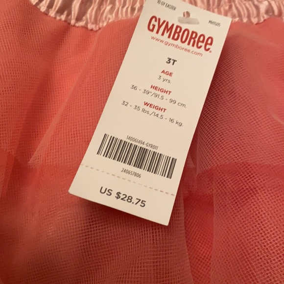 NWT Gymboree size3 pink tutu skirt with bloomers. - Picture 3 of 3
